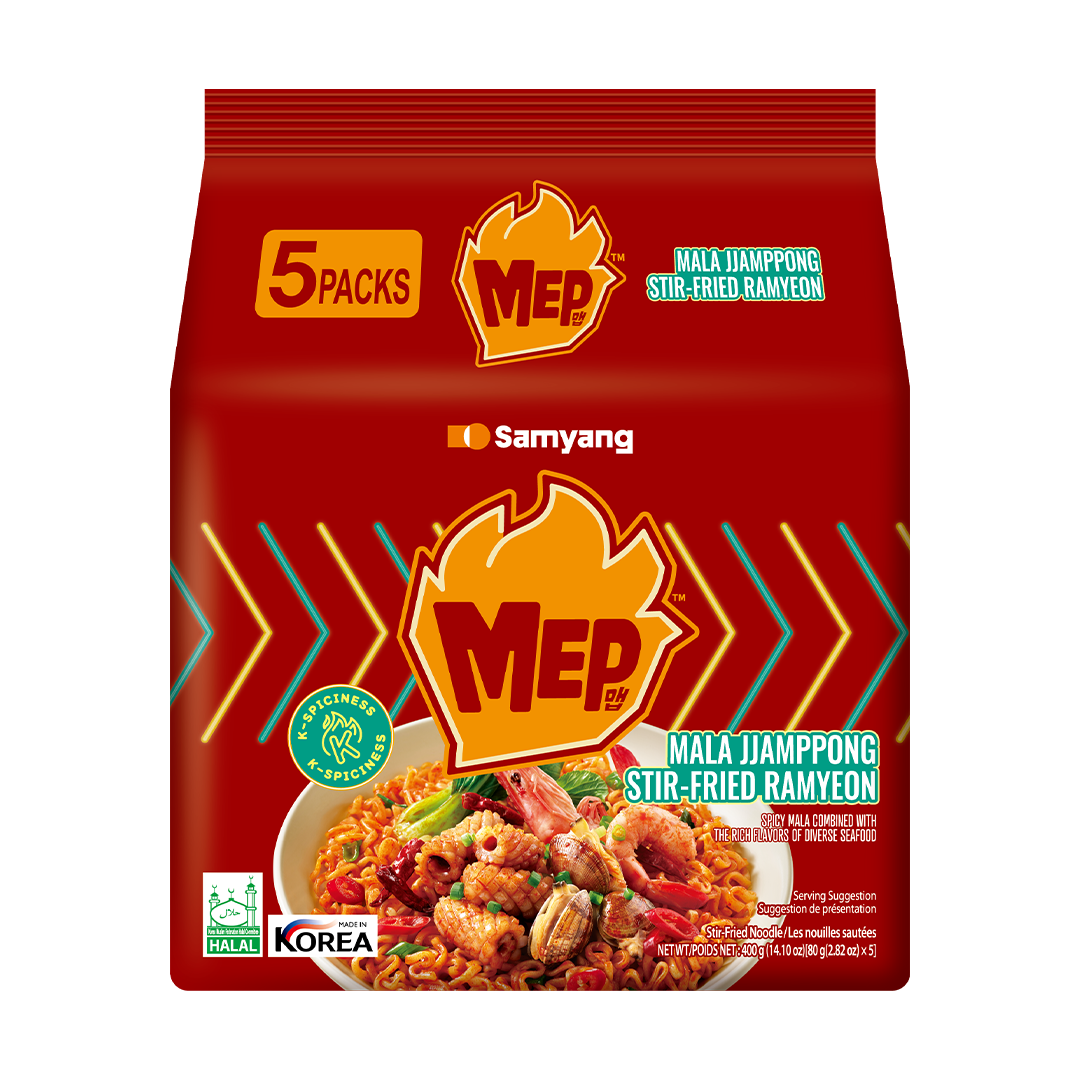 Samyang MEP Mala Jjampong Stir-Fried Ramyeon 5 x 80g